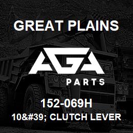 152-069H Great Plains 10&#39; CLUTCH LEVER ARM WELDM | AGA Parts