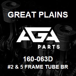 160-063D Great Plains #2 & 5 FRAME TUBE BRACE | AGA Parts