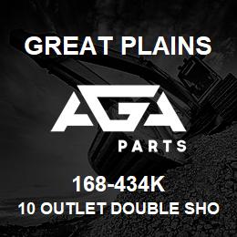 168-434K Great Plains 10 OUTLET DOUBLE SHOOT TOWER | AGA Parts