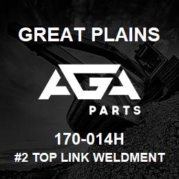 170-014H Great Plains #2 TOP LINK WELDMENT | AGA Parts