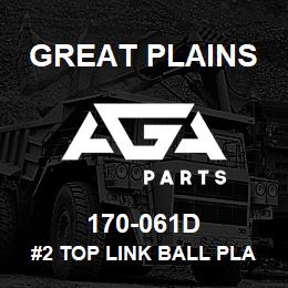 170-061D Great Plains #2 TOP LINK BALL PLATE | AGA Parts