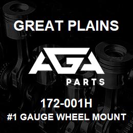 172-001H Great Plains #1 GAUGE WHEEL MOUNT LH | AGA Parts