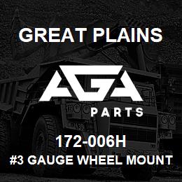 172-006H Great Plains #3 GAUGE WHEEL MOUNT RH | AGA Parts