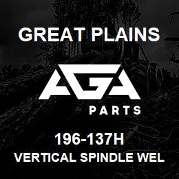196-137H Great Plains VERTICAL SPINDLE WELDMENT | AGA Parts