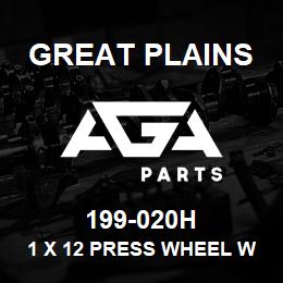 199-020H Great Plains 1 X 12 PRESS WHEEL WELDMENT | AGA Parts