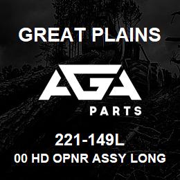 221-149L Great Plains 00 HD OPNR ASSY LONG 4X12 | AGA Parts