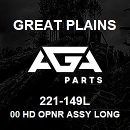 221-149L Great Plains 00 HD OPNR ASSY LONG 4X12 | AGA Parts