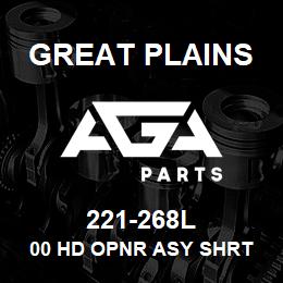 221-268L Great Plains 00 HD OPNR ASY SHRT S-LOK 1X12 | AGA Parts