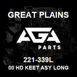 221-339L Great Plains 00 HD KEET ASY LONG 1.25X13.5 | AGA Parts