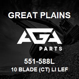 551-588L Great Plains 10 BLADE (CT) LI LEFT | AGA Parts