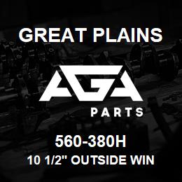 560-380H Great Plains 10 1/2' OUTSIDE WING LH | AGA Parts