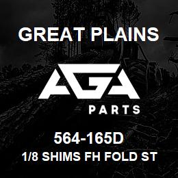 564-165D Great Plains 1/8 SHIMS FH FOLD STOP | AGA Parts