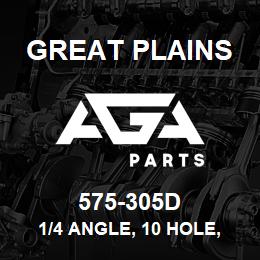 575-305D Great Plains 1/4 ANGLE, 10 HOLE, 86 | AGA Parts