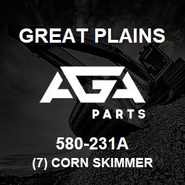 580-231A Great Plains (7) CORN SKIMMER | AGA Parts