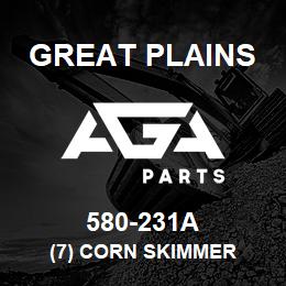 580-231A Great Plains (7) CORN SKIMMER | AGA Parts