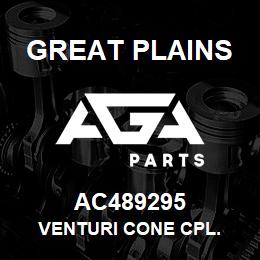 AC489295 Great Plains VENTURI CONE CPL. | AGA Parts
