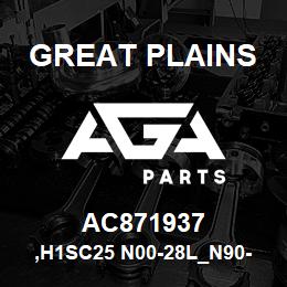 AC871937 Great Plains ,H1SC25 N00-28L_N90-28L 04500 | AGA Parts