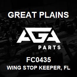 FC0435 Great Plains WING STOP KEEPER, FL0376 | AGA Parts