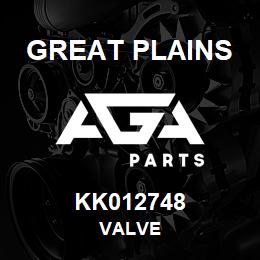 KK012748 Great Plains VALVE | AGA Parts