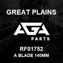 RF01752 Great Plains A BLADE 140MM | AGA Parts