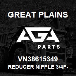 VN38615349 Great Plains REDUCER NIPPLE 3/4F-3/8F | AGA Parts
