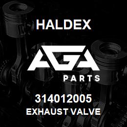 314012005 Haldex EXHAUST VALVE | AGA Parts