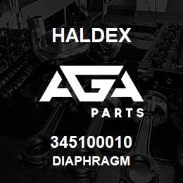345100010 Haldex DIAPHRAGM | AGA Parts