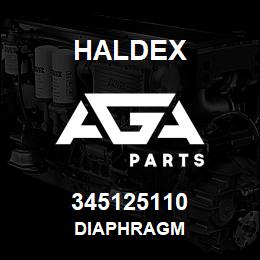 345125110 Haldex DIAPHRAGM | AGA Parts