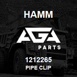 1212265 Hamm PIPE CLIP | AGA Parts