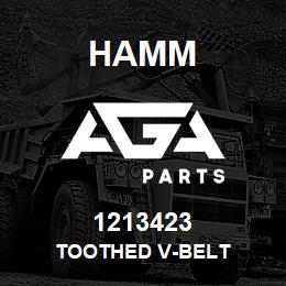 1213423 Hamm TOOTHED V-BELT | AGA Parts