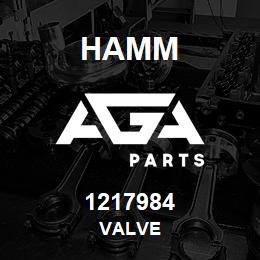 1217984 Hamm VALVE | AGA Parts