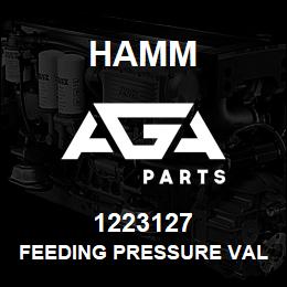 1223127 Hamm FEEDING PRESSURE VALVE | AGA Parts