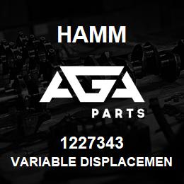 1227343 Hamm VARIABLE DISPLACEMENT PUMP | AGA Parts