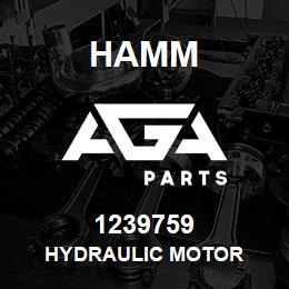 1239759 Hamm HYDRAULIC MOTOR | AGA Parts
