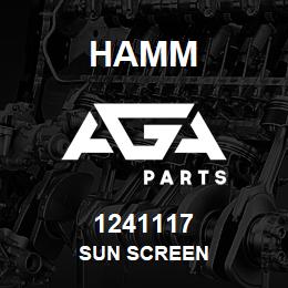 1241117 Hamm SUN SCREEN | AGA Parts