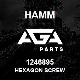 1246895 Hamm HEXAGON SCREW | AGA Parts