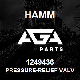 1249436 Hamm PRESSURE-RELIEF VALVE | AGA Parts