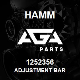 1252356 Hamm ADJUSTMENT BAR | AGA Parts