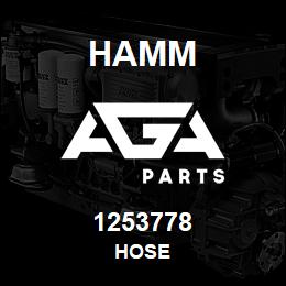 1253778 Hamm HOSE | AGA Parts