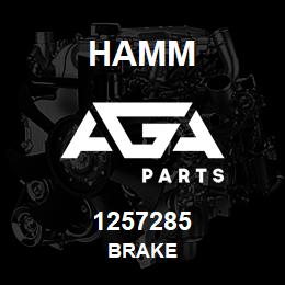 1257285 Hamm BRAKE | AGA Parts