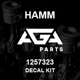 1257323 Hamm DECAL KIT | AGA Parts