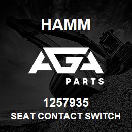 1257935 Hamm SEAT CONTACT SWITCH | AGA Parts