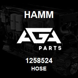 1258524 Hamm HOSE | AGA Parts
