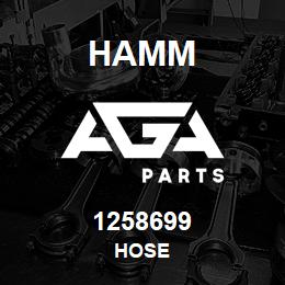 1258699 Hamm HOSE | AGA Parts