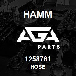 1258761 Hamm HOSE | AGA Parts