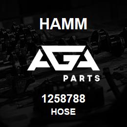 1258788 Hamm HOSE | AGA Parts