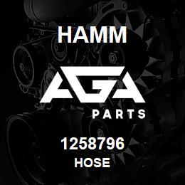 1258796 Hamm HOSE | AGA Parts