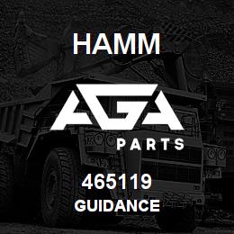 465119 Hamm GUIDANCE | AGA Parts