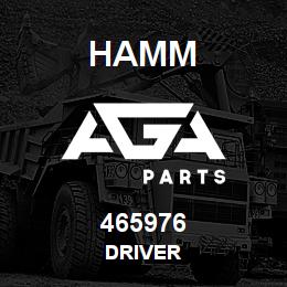 465976 Hamm DRIVER | AGA Parts