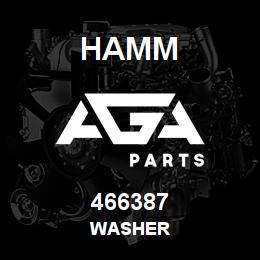 466387 Hamm WASHER | AGA Parts